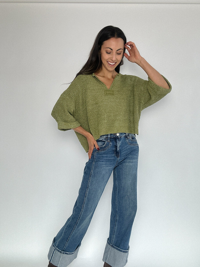 Missoula Sweater - Olive