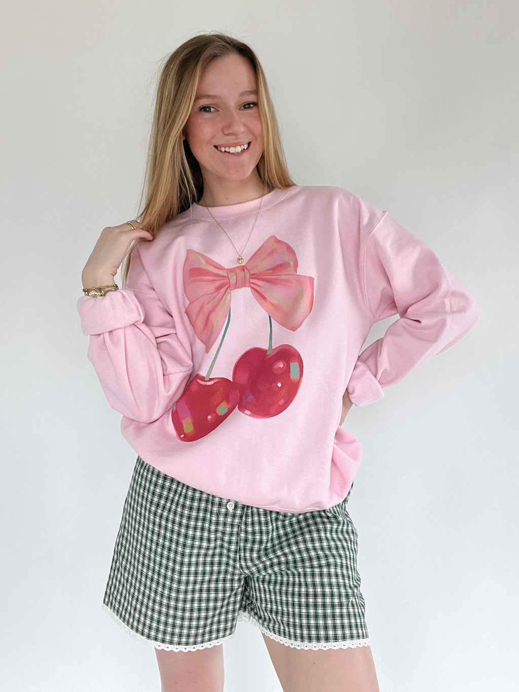 Retro Cherry Sweatshirt