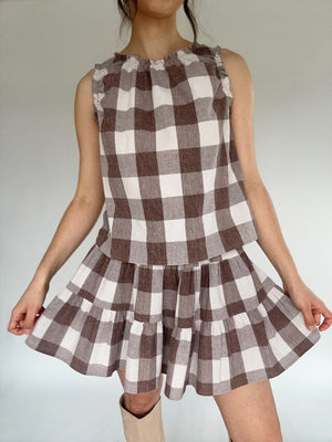 Simple Things Gingham Top