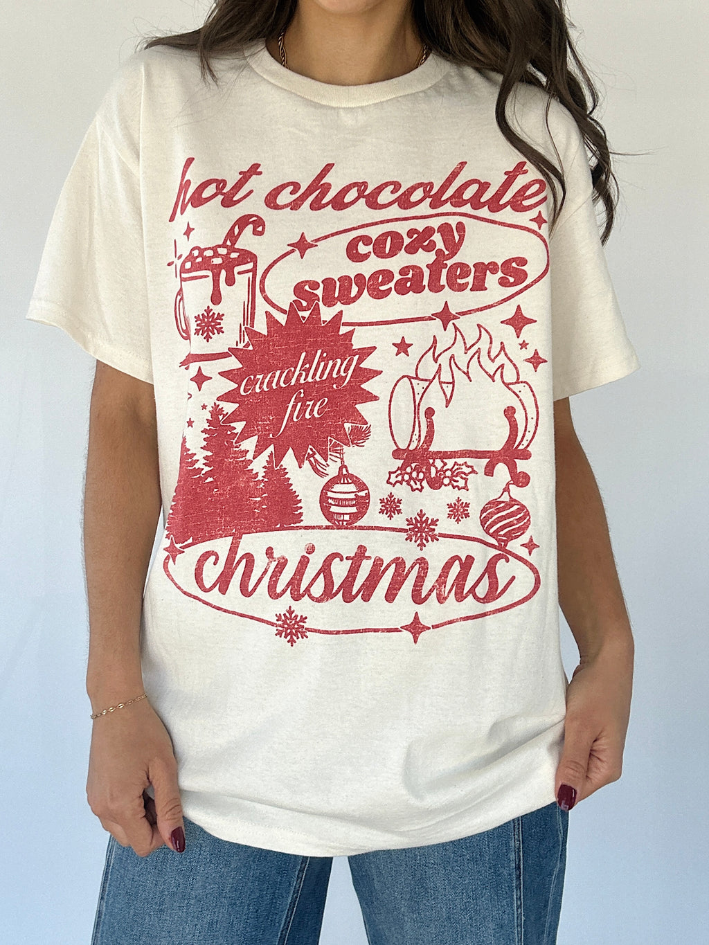 Hot Chocolate Oversized Tee