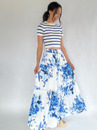 Emelia Floral Maxi Skirt Outfit