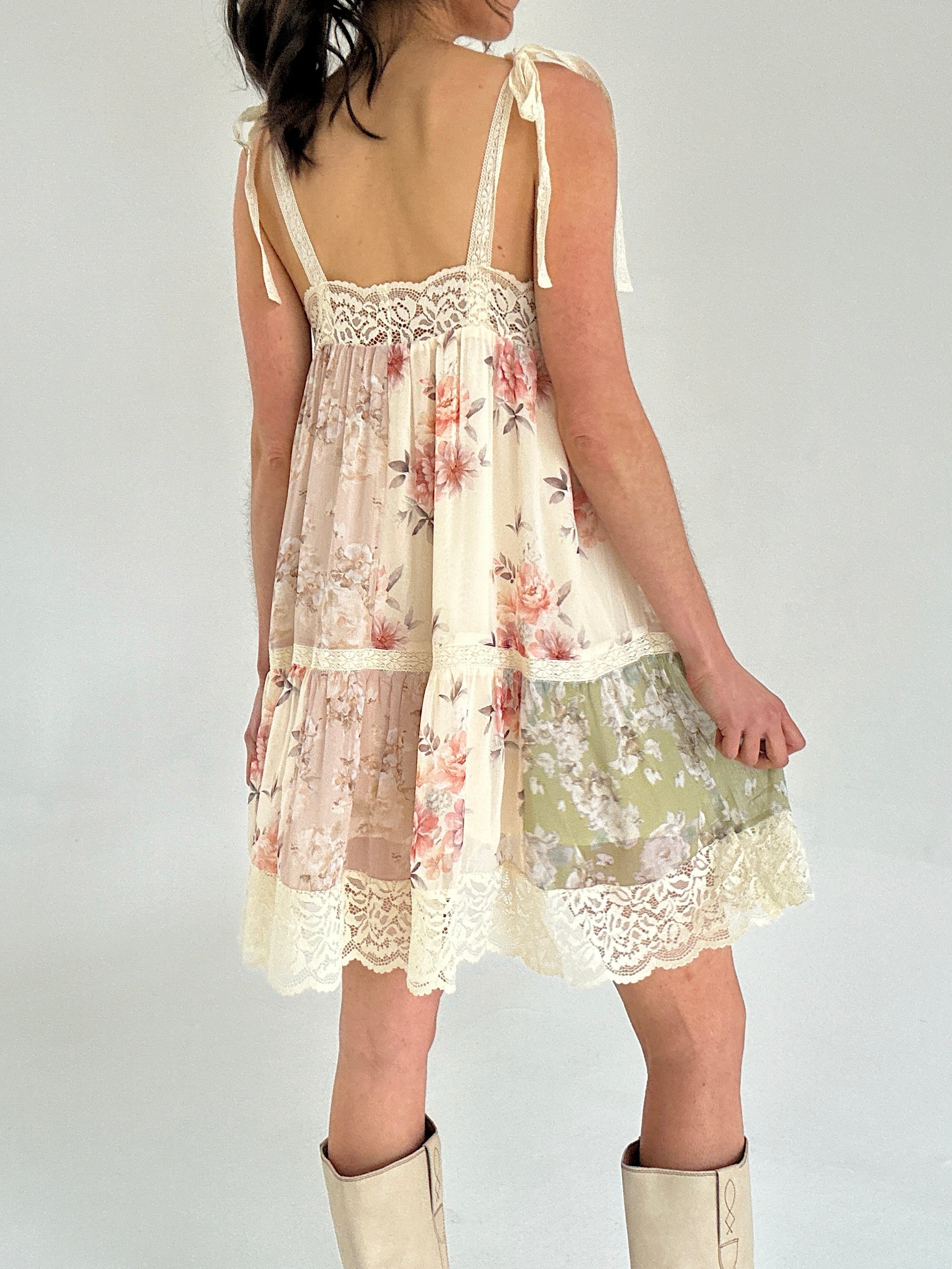 Esmina Floral Lace Mini Dress Blue Magnolia Esmina Floral Lace Mini Dress Blue Magnolia