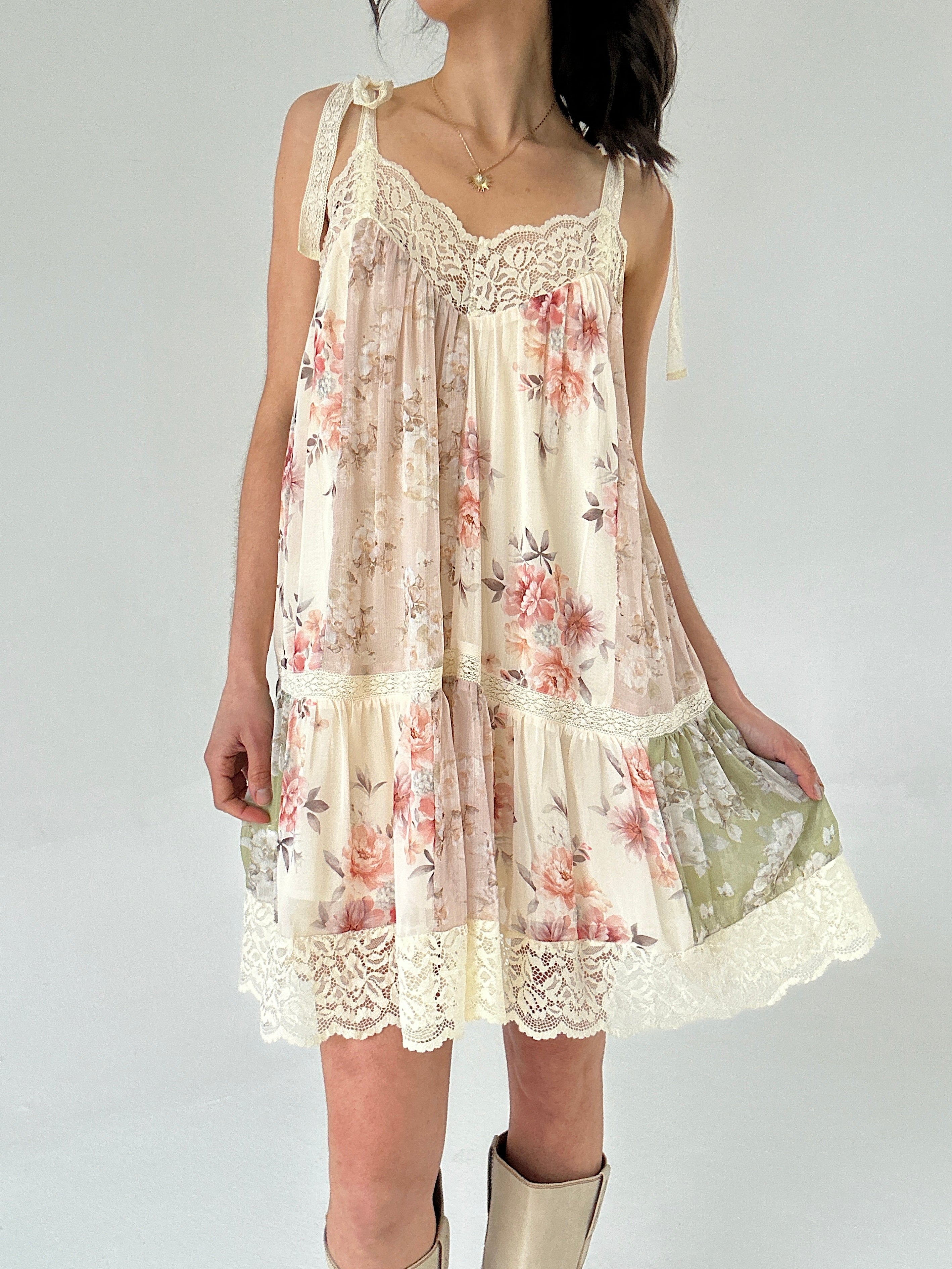 Esmina Floral Lace Mini Dress Blue Magnolia Esmina Floral Lace Mini Dress Blue Magnolia