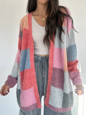 Warm Embrace Cardigan - Pink