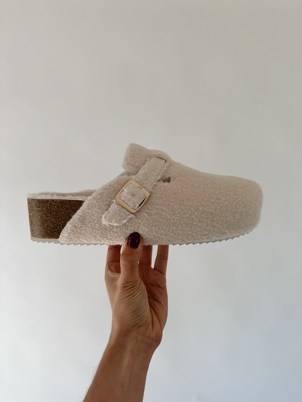 Qwest Shearling Clog