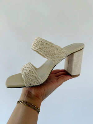 Barbara Woven Heel