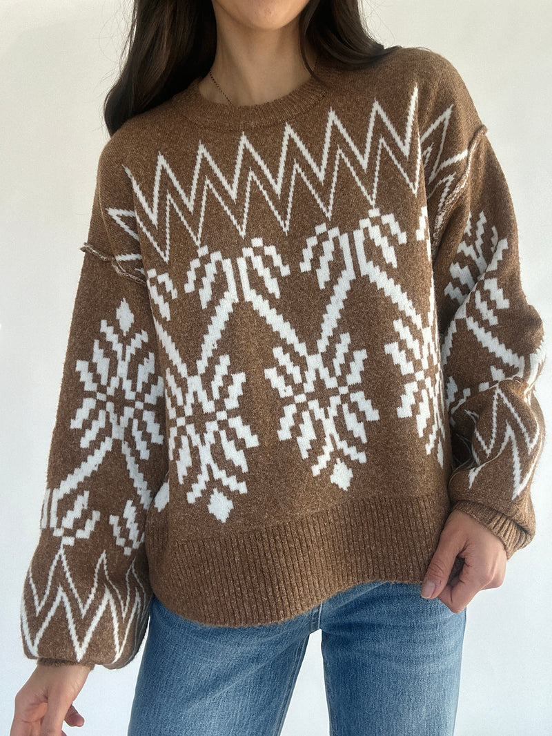 Alpine Sweater - Taupe