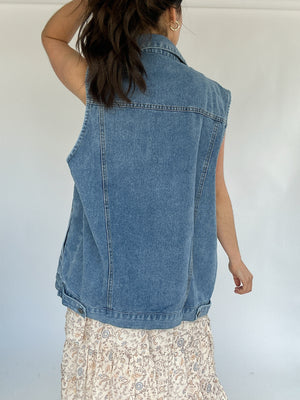 Myles Denim Vest