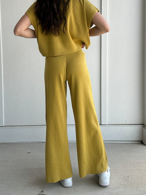 Leonie Pants - Mustard