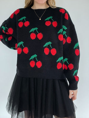 Wild Cherry Sweater