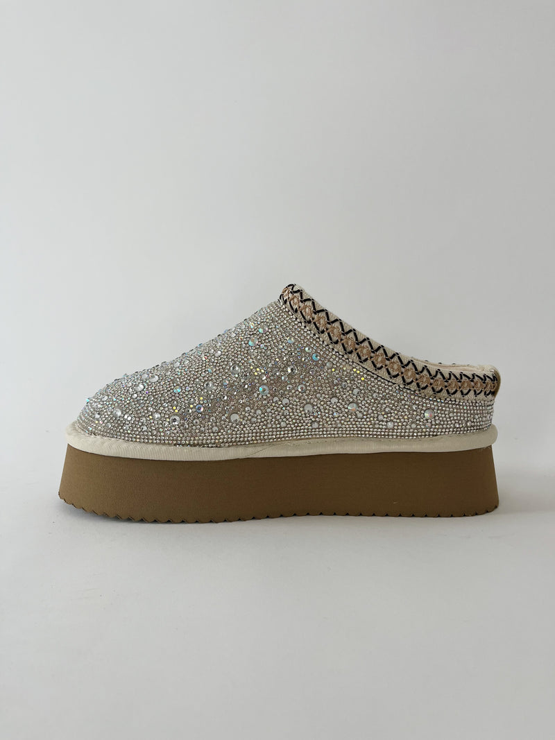 Do Not Disturb Rhinestone Slip Ons