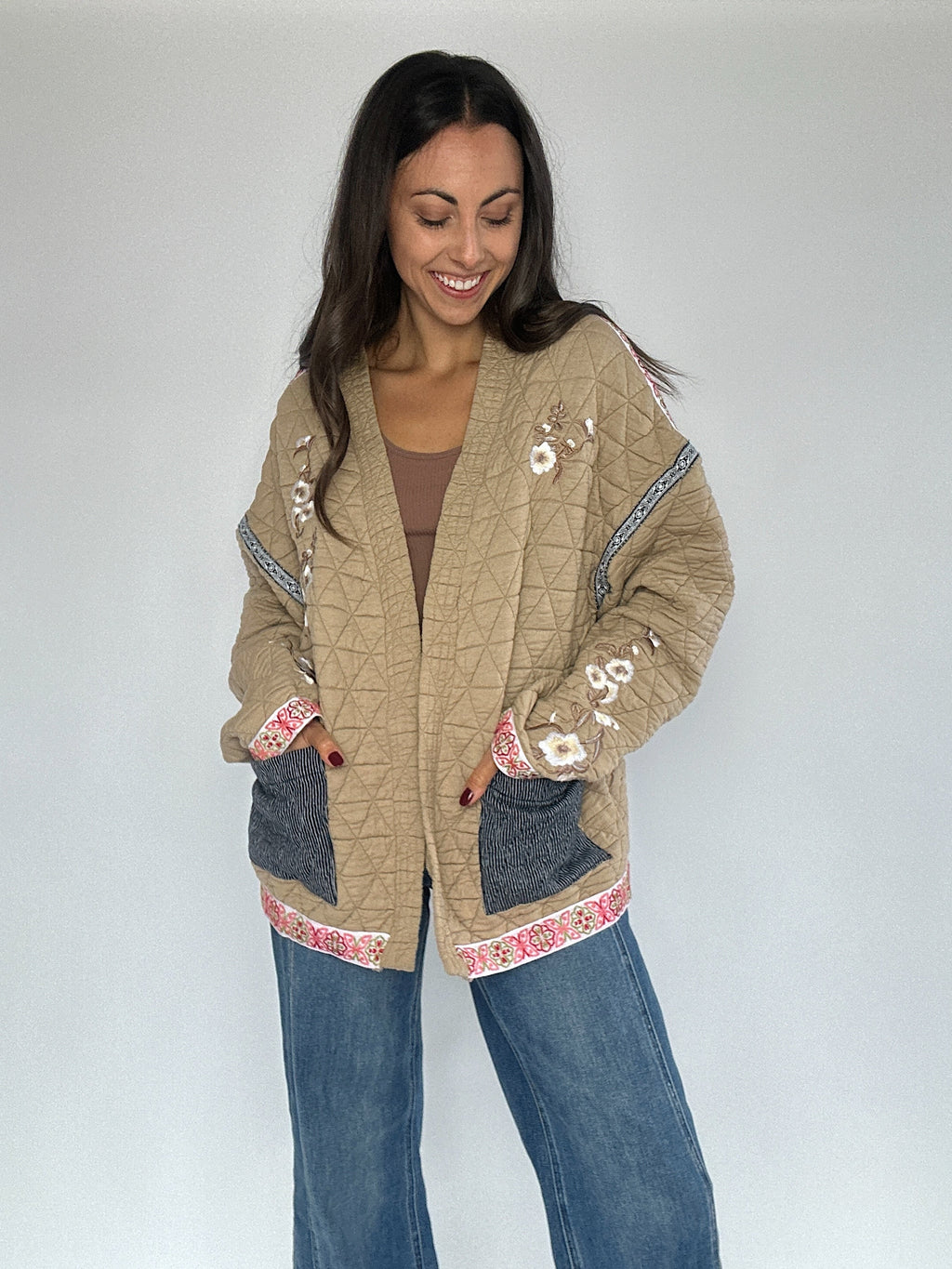 Walk With Me Quilted Jacket