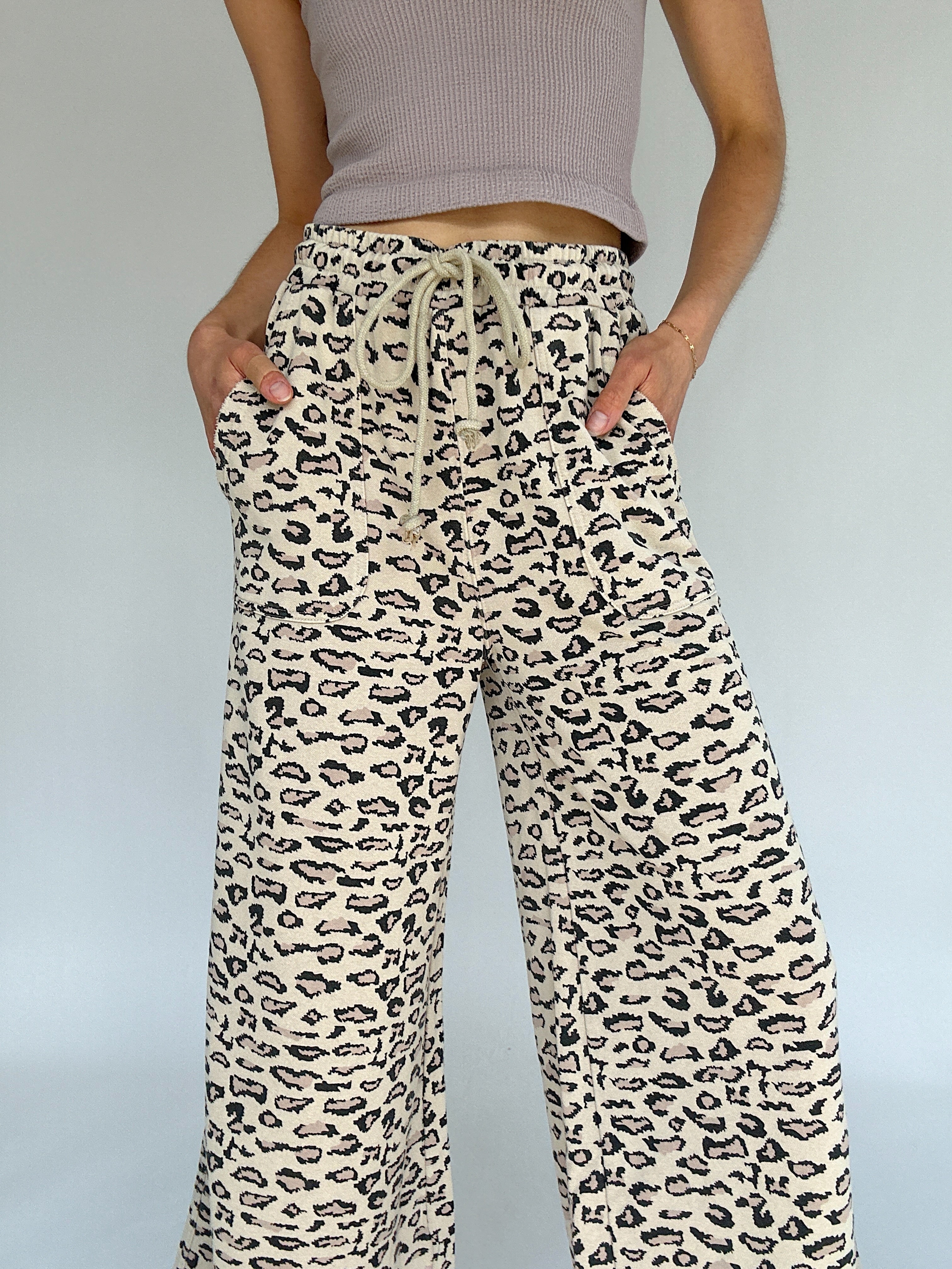 Forever Wild Wide Leg Pants Mocha Waist