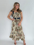 Freya Tapestry Midi Dress Front