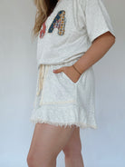 Henderson Ruffle Shorts Side