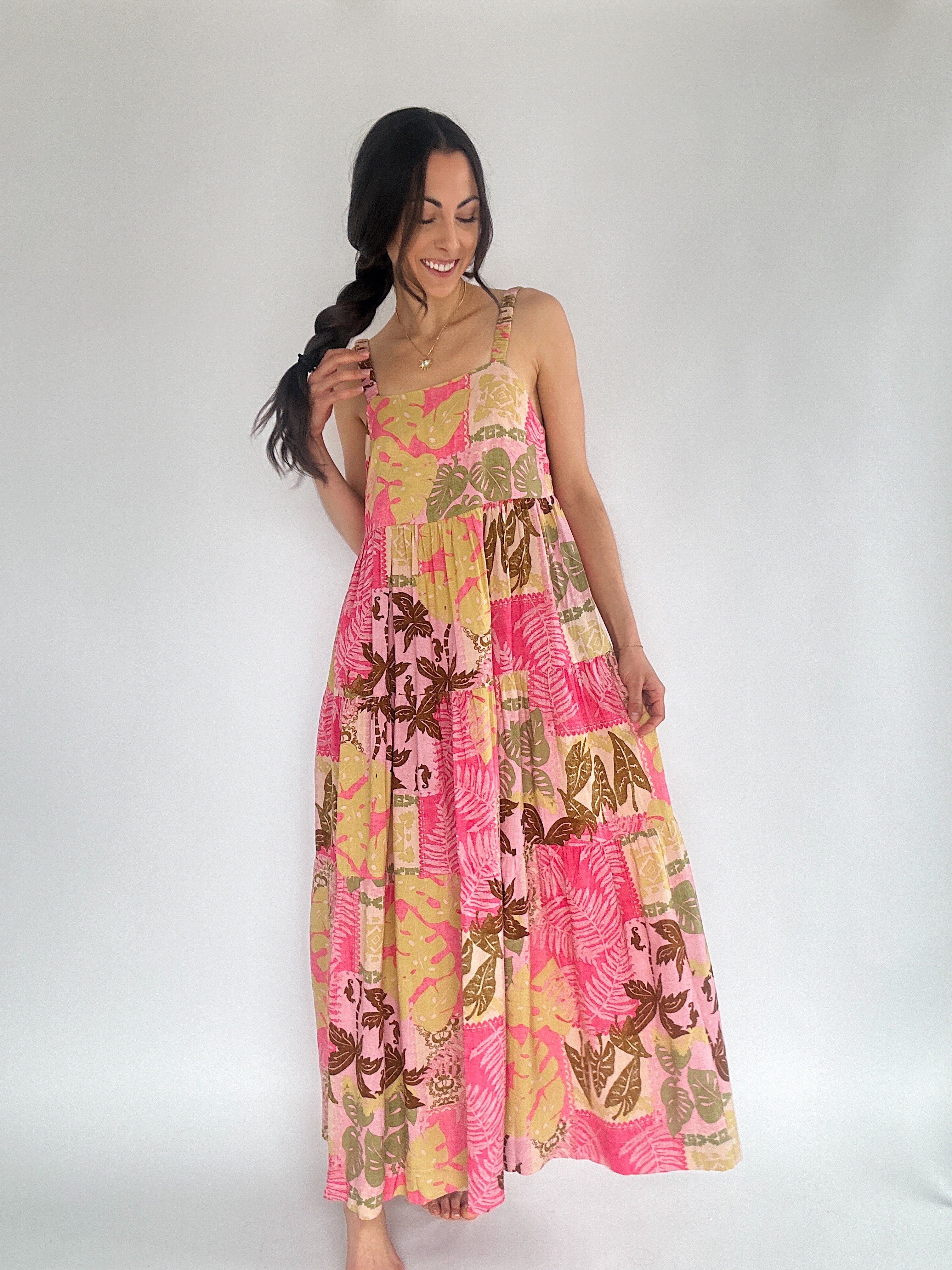 Hibiscus Crush Maxi Dress