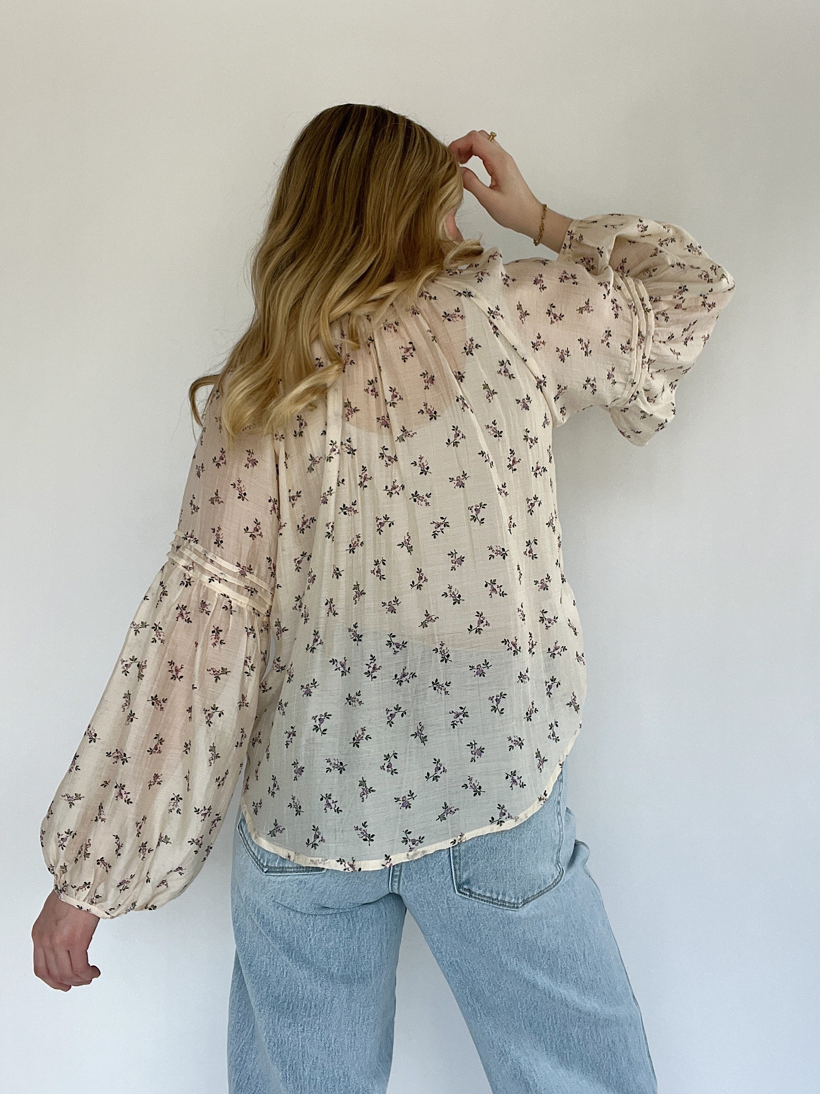 Honey Lavender Top Back