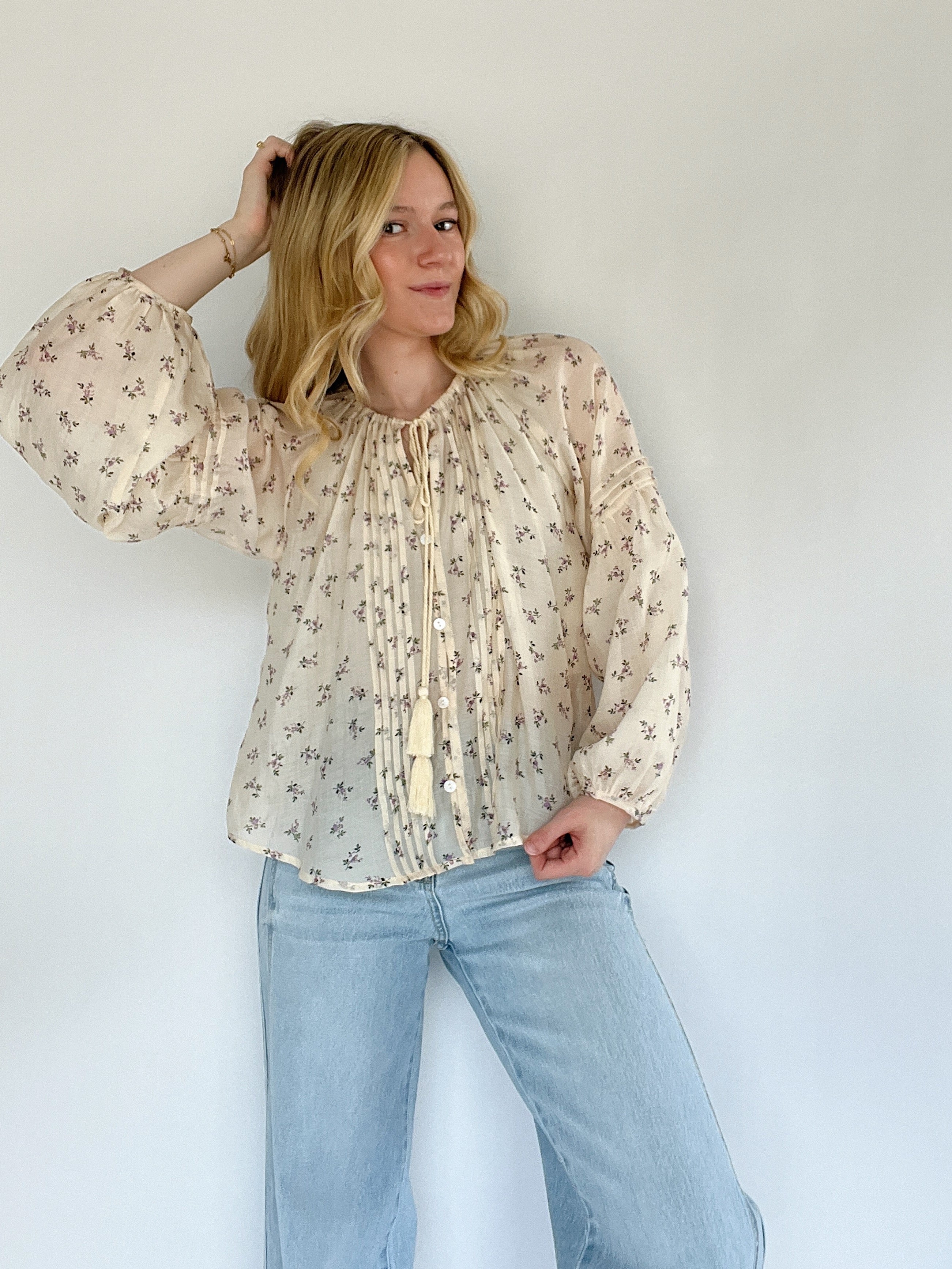 Honey Lavender Top Front