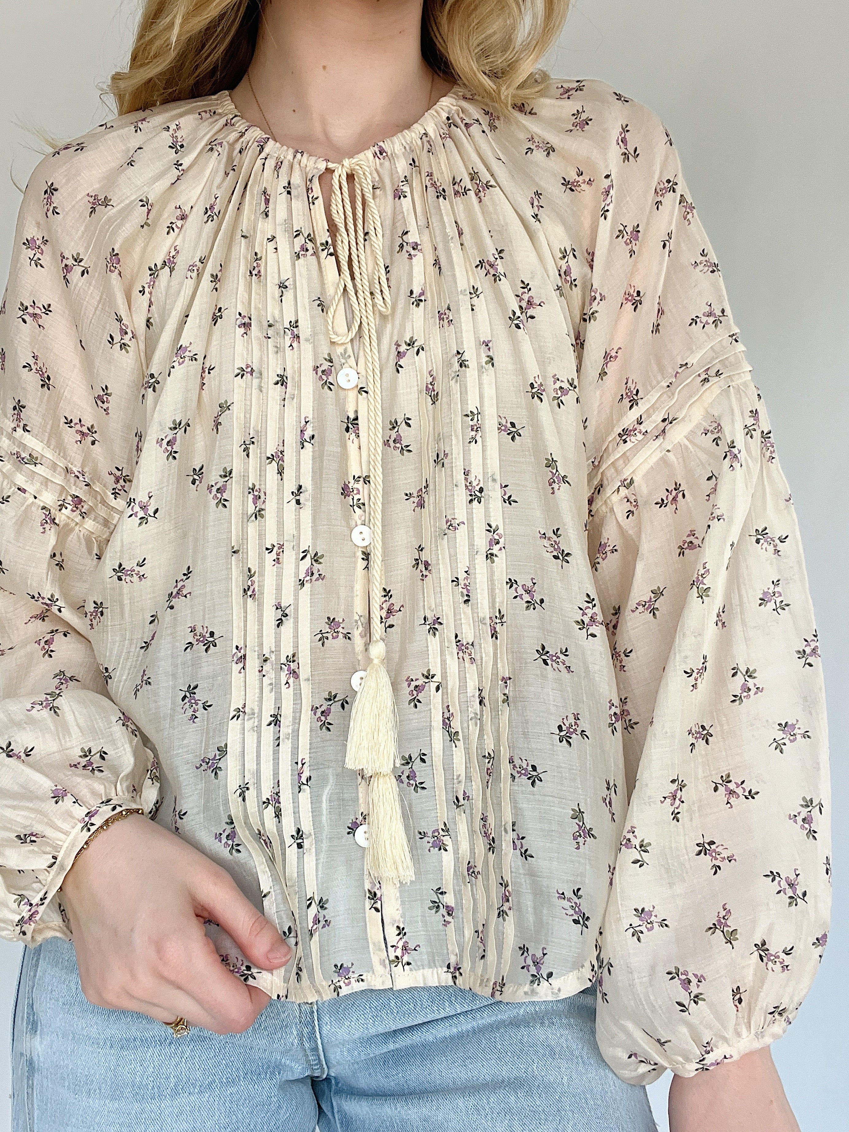 Honey Lavender Top Front