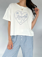 Howdy Graphic Tee Front