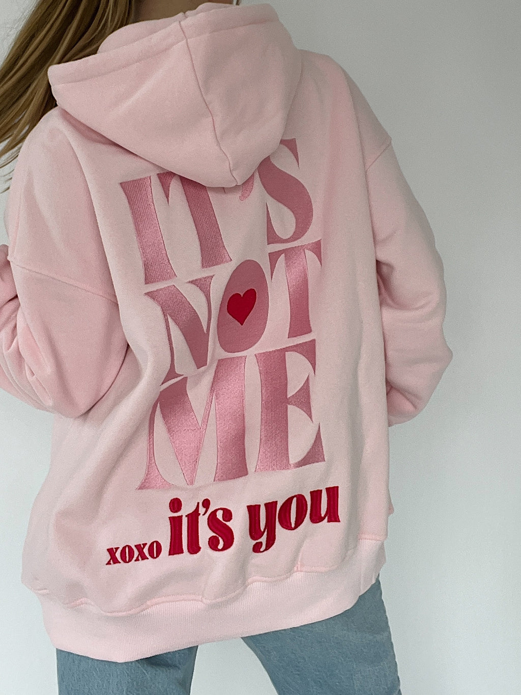 Not Me Embroidered Sweatshirt - Hoodie