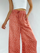 In The Moment Paisley Pants Waist