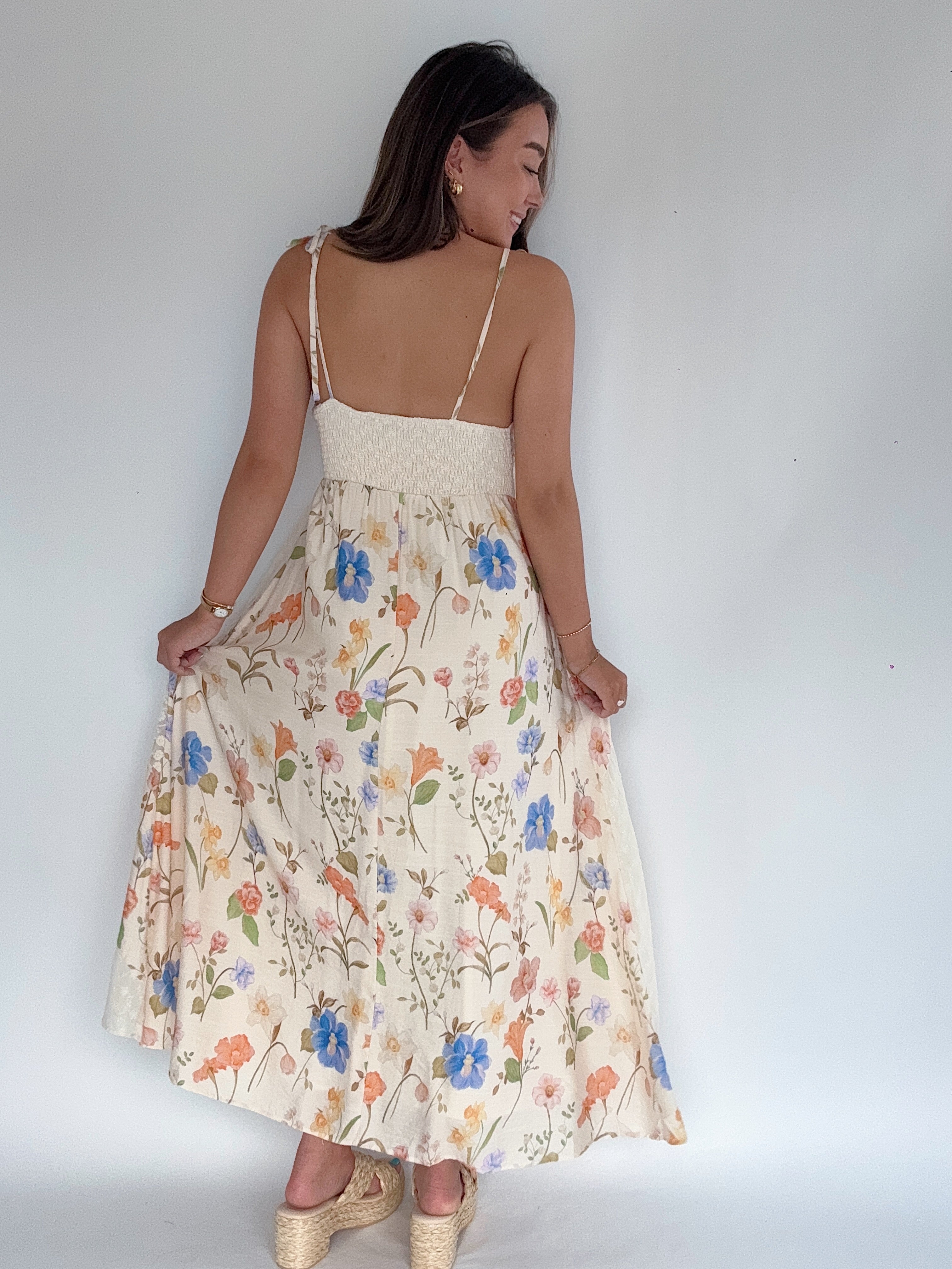 In The Park Maxi Dress Back