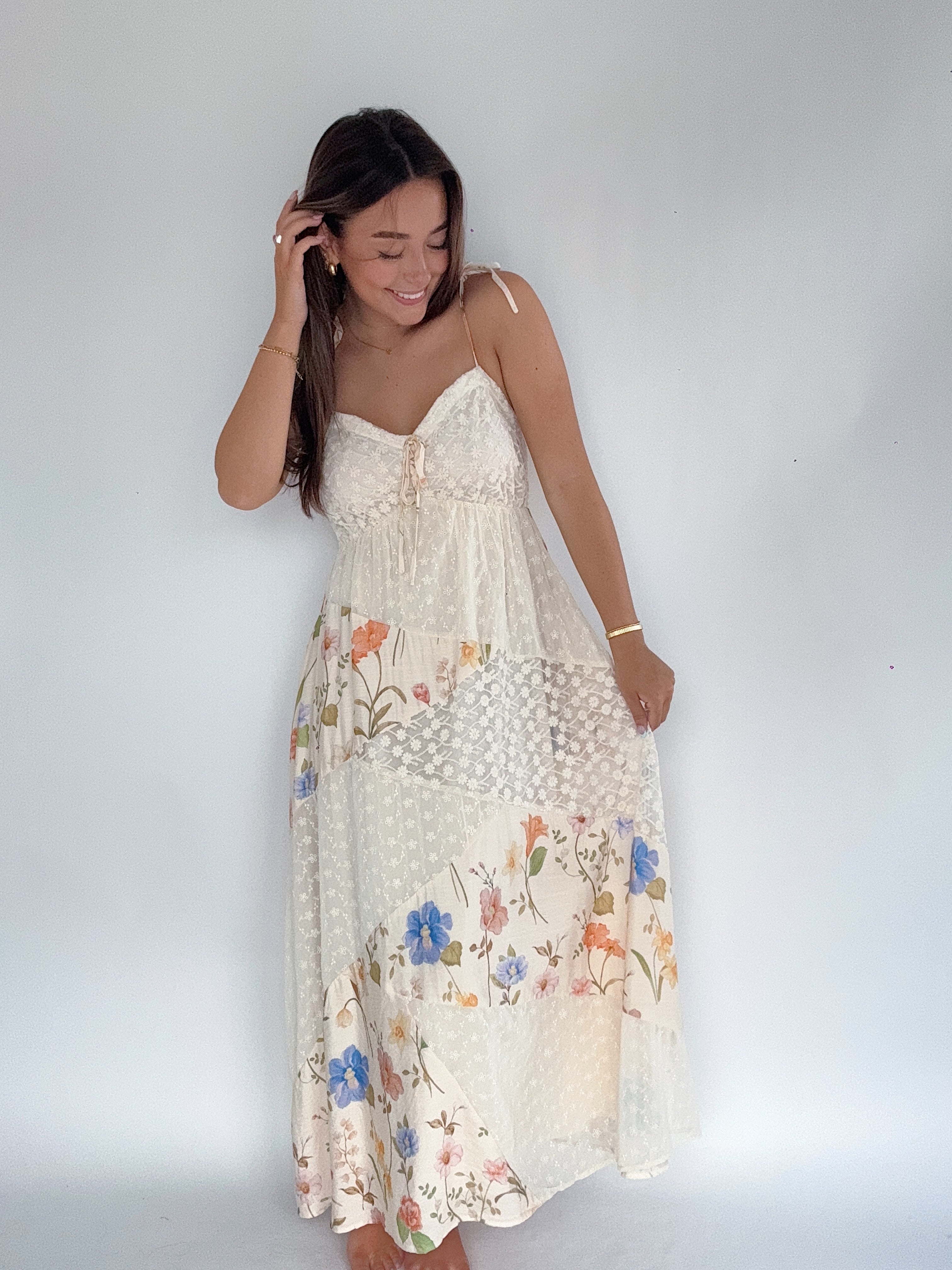 In The Park Maxi Dress Front