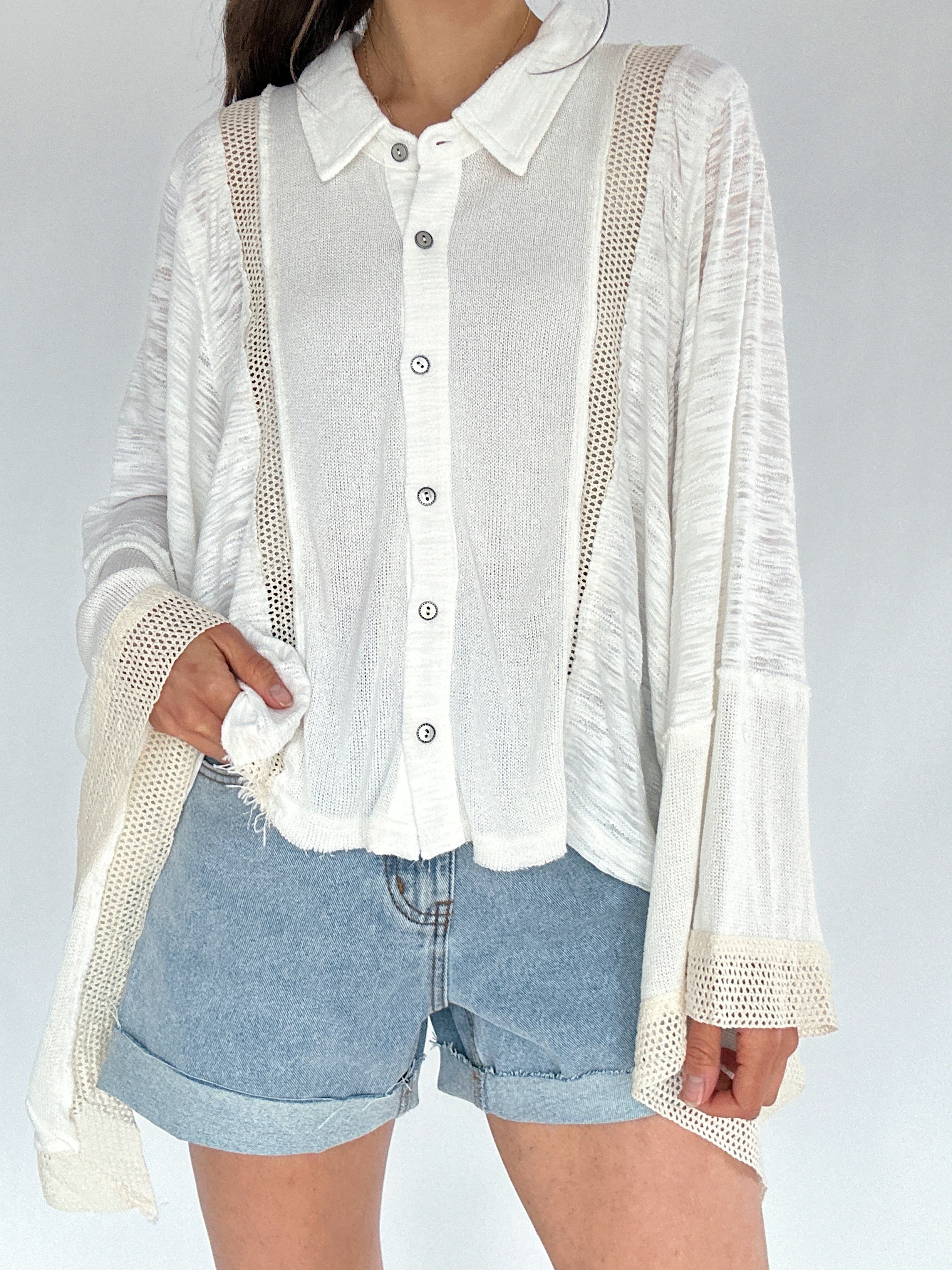 Jesslyn Button Down Top Front