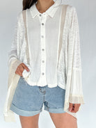 Jesslyn Button Down Top Front