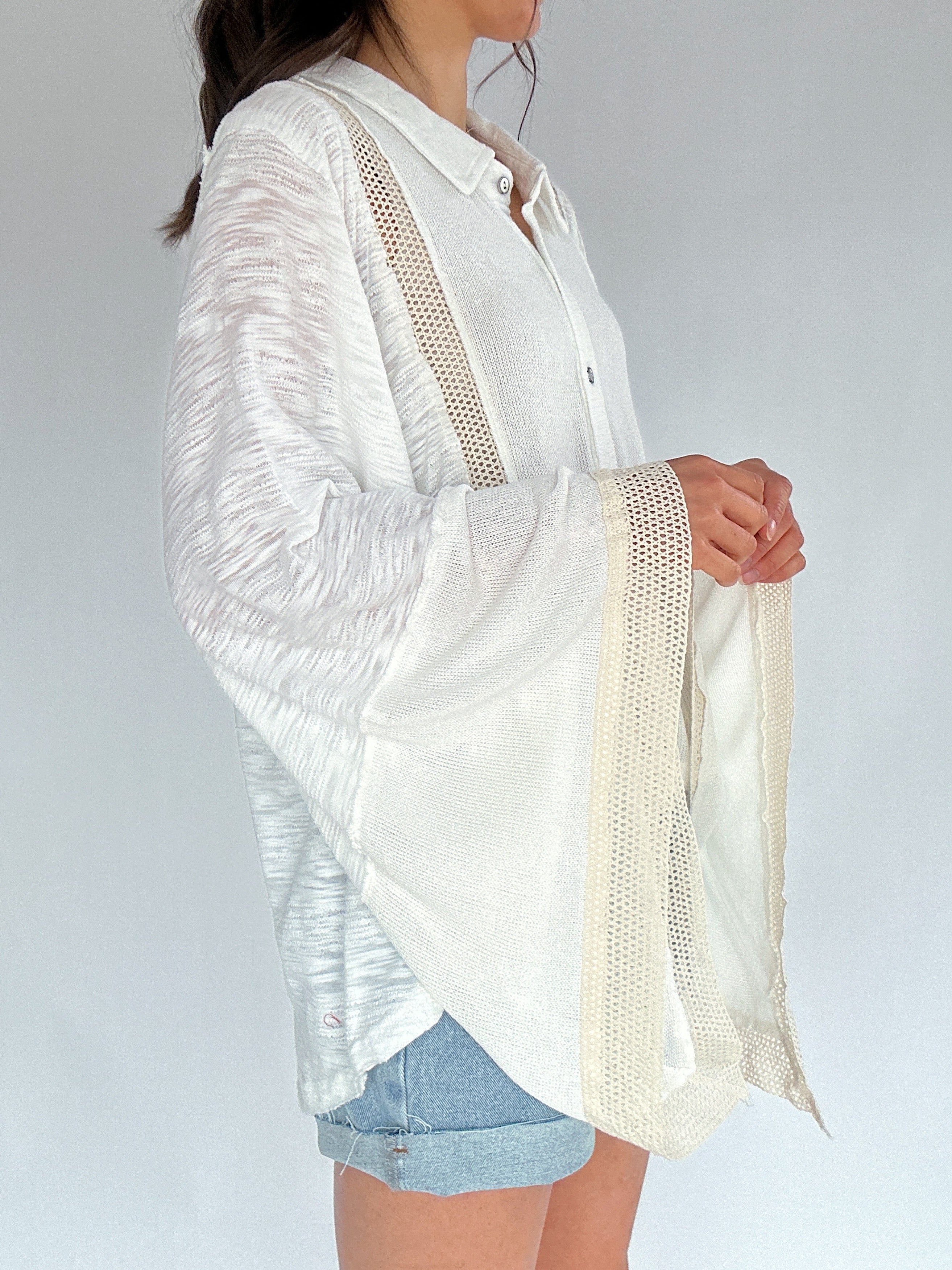 Jesslyn Button Down Top Side