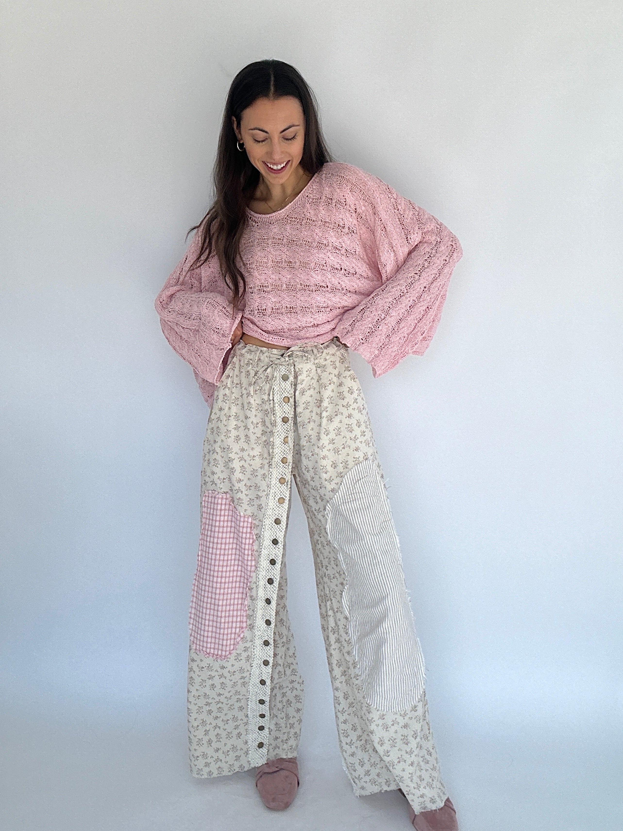 Kelsea Floral Pants Outfit