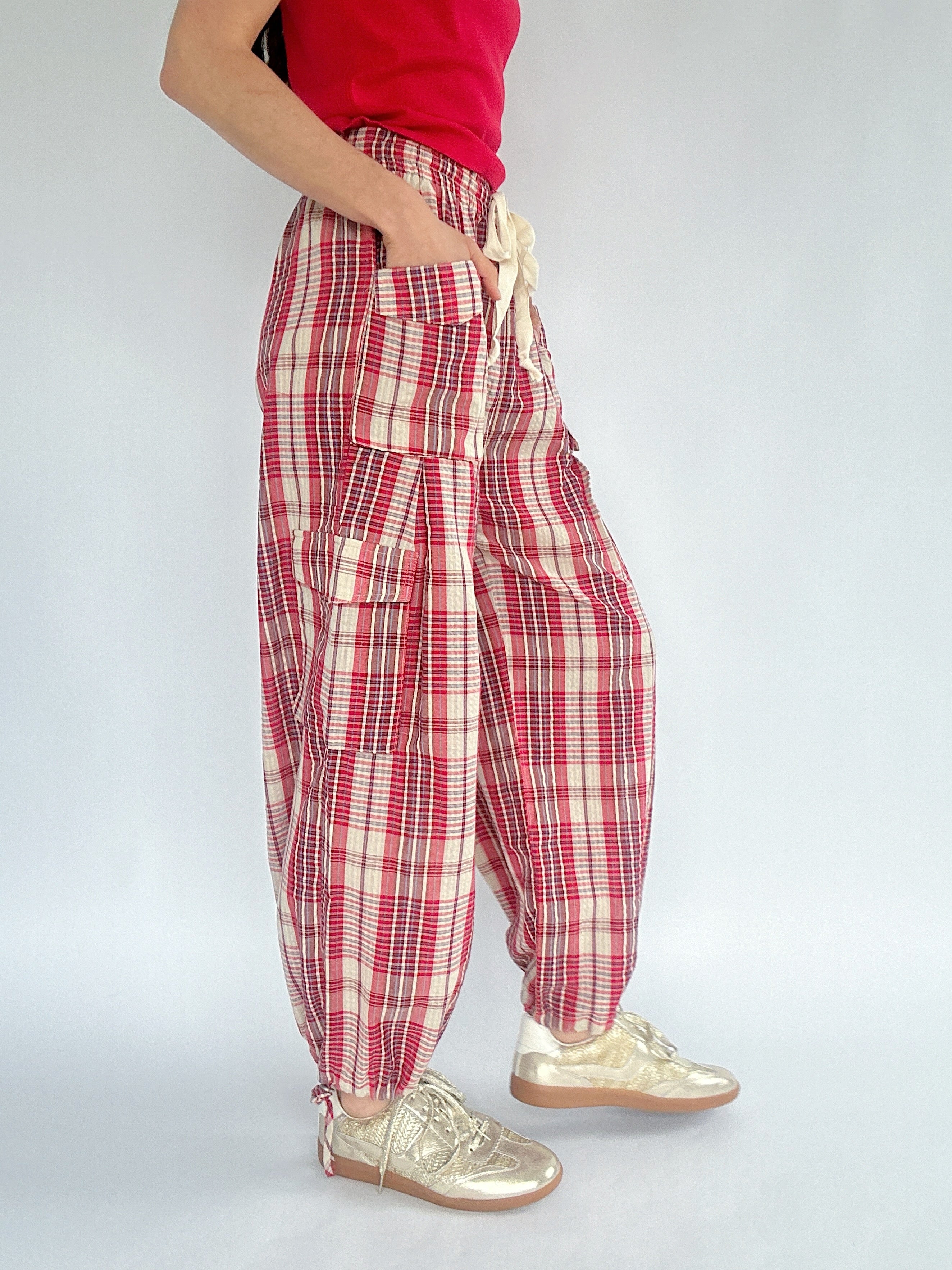 Know You Better Plaid Pants Side