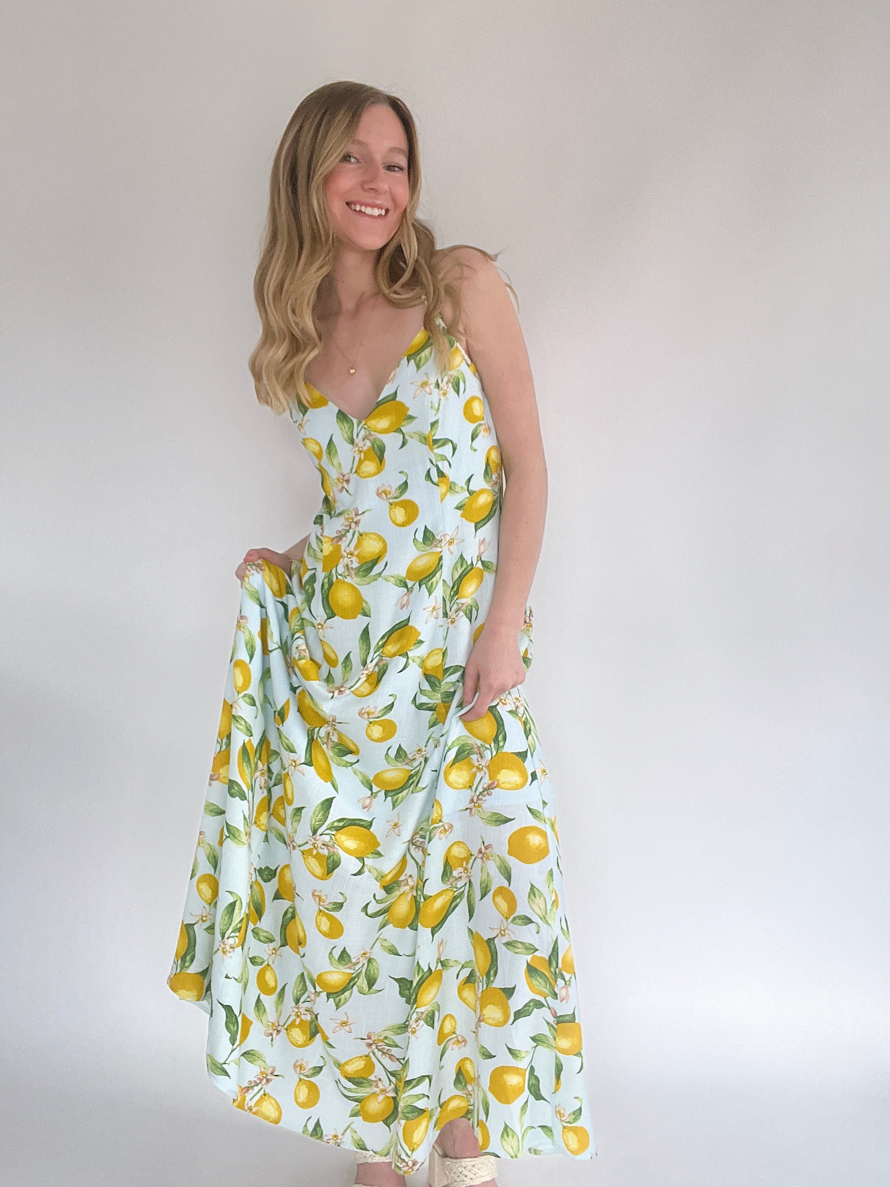 Lemonade Maxi Dress Front