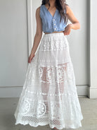 Lizzy Crochet Skirt Front