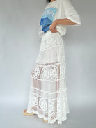 Lizzy Crochet Skirt Side