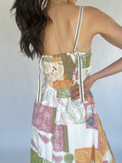 Oceanside Maxi Dress Back Top