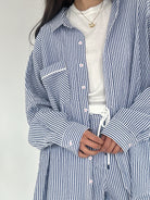 Olly Button Down Top Detail