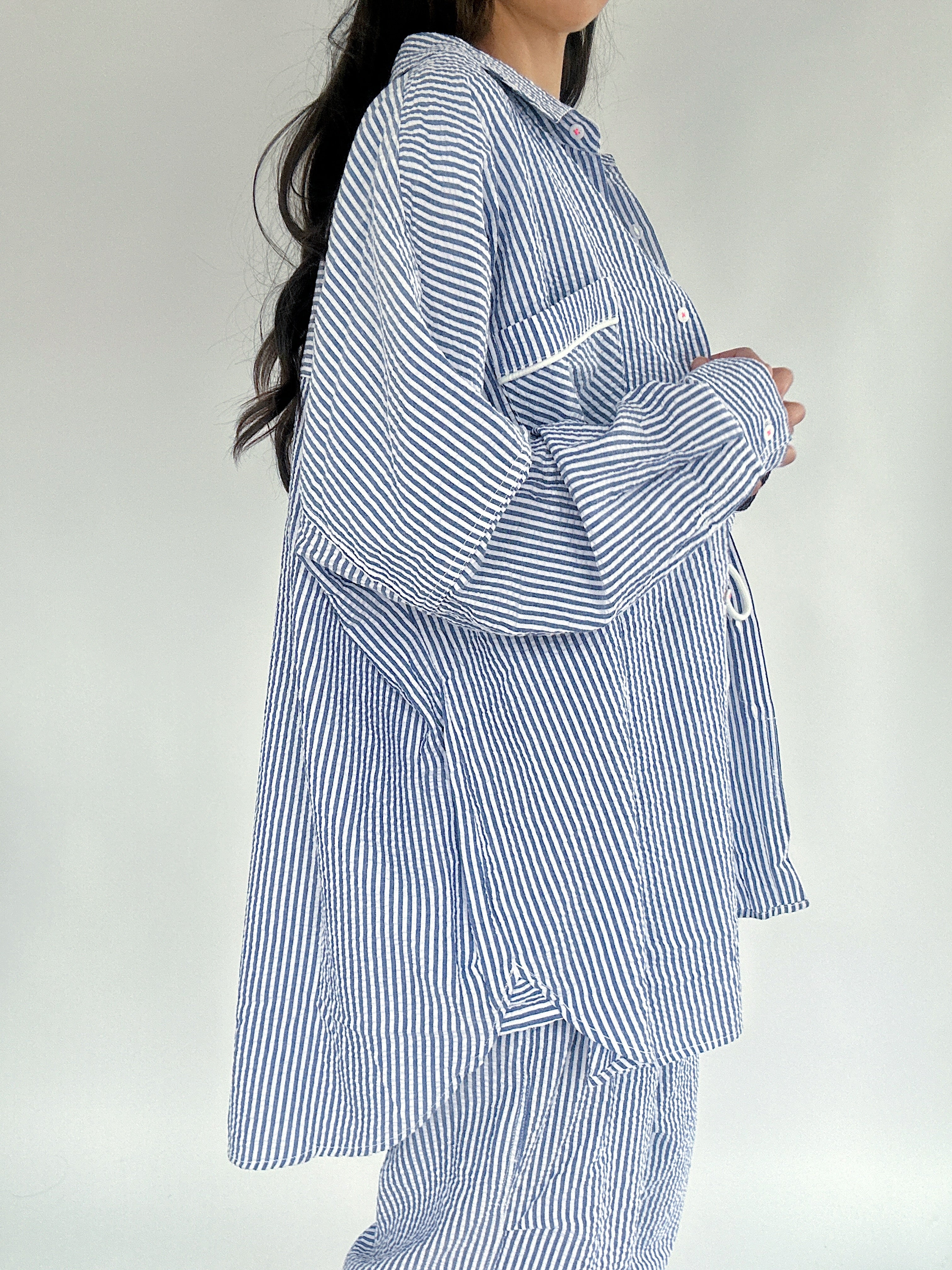 Olly Button Down Top Side