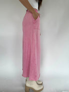 On The Road Again Pants Barbie Pink Side
