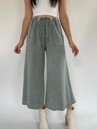 On The Road Again Pants Faded Teal