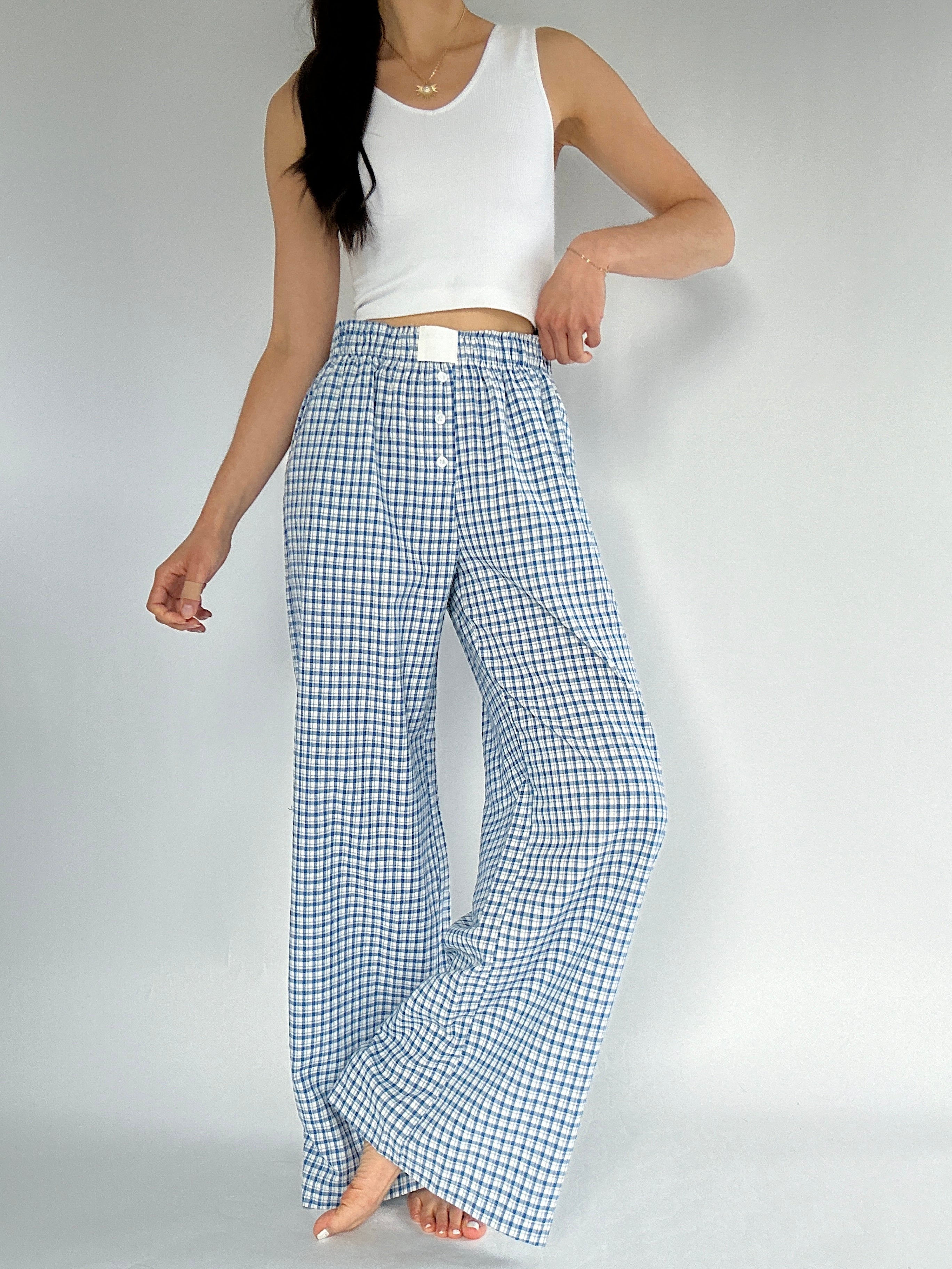 On Time Boxer Pants Royal Front