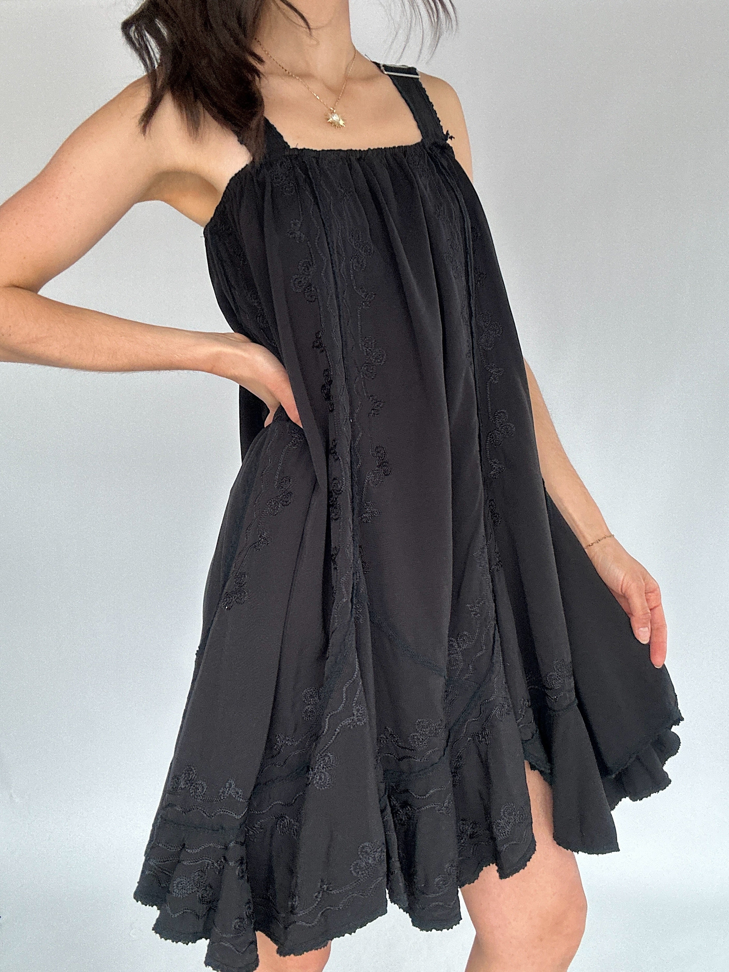 Picture Of You Black Mini Dress Side