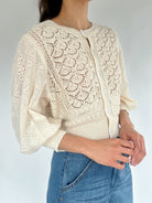 Poetry Cardigan Top Sleeve Detail