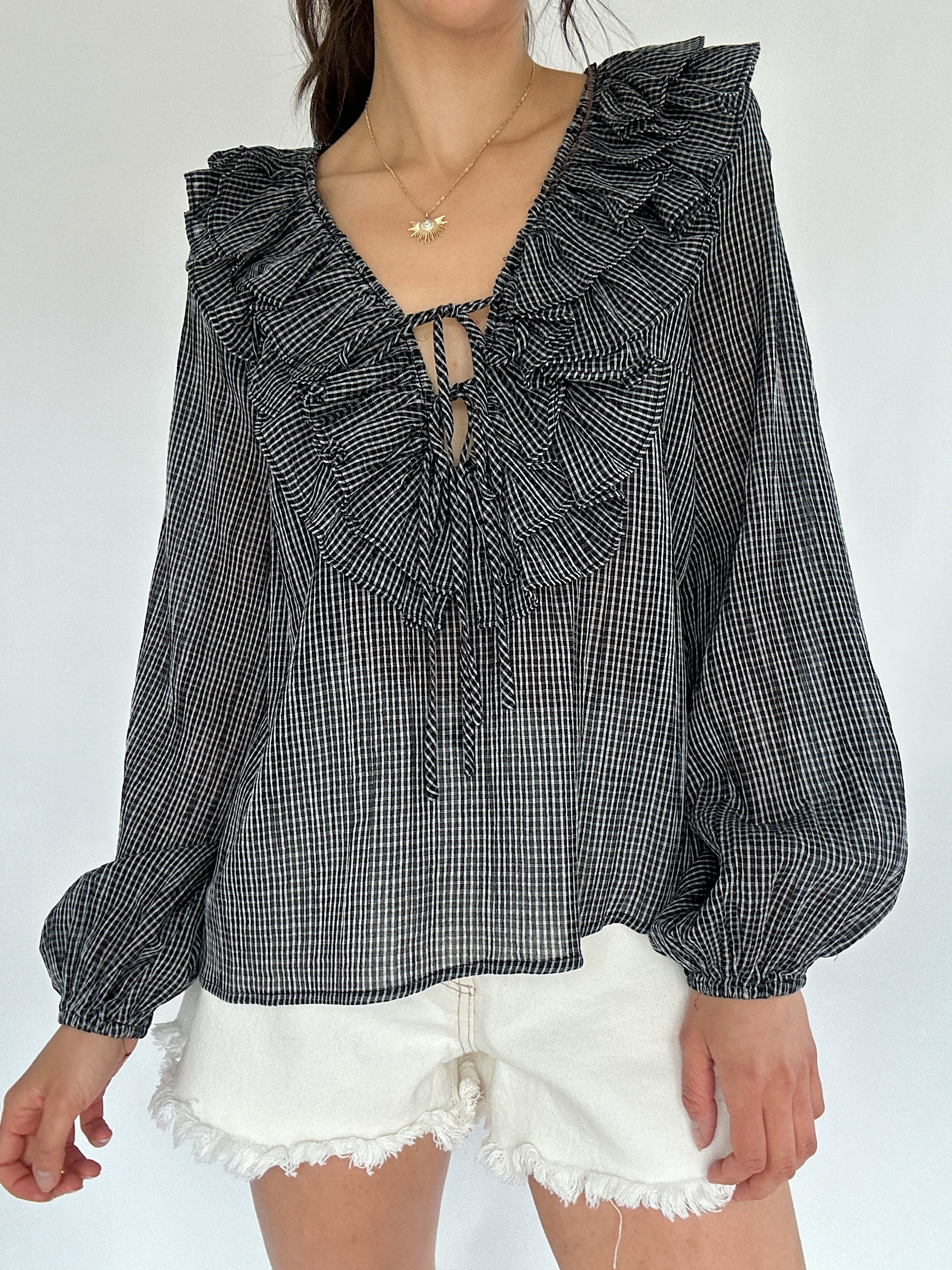 Something About It Ruffle Top