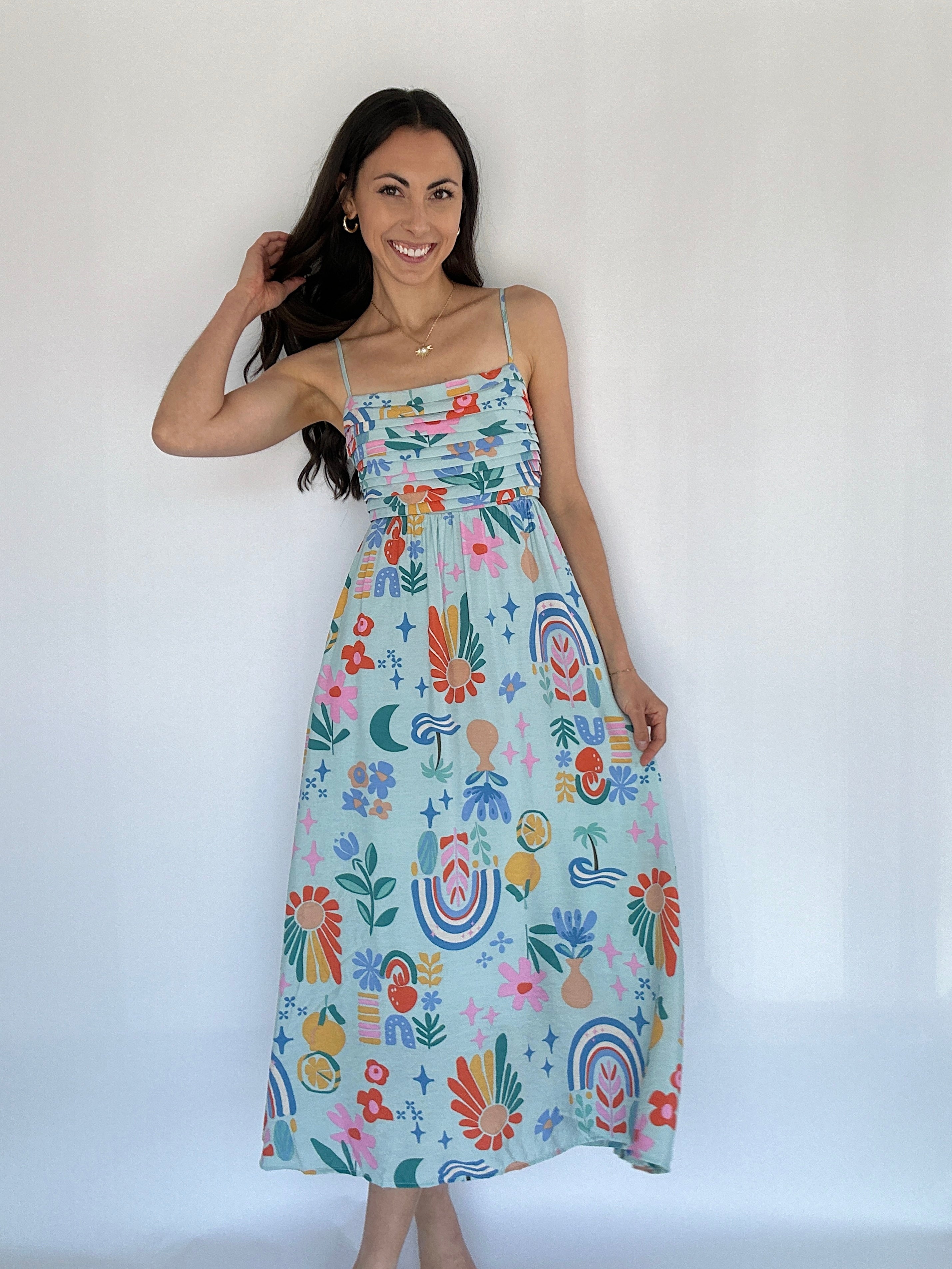 Summer Vibes Midi Dress