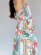 Tropic Days Midi Dress Side