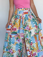 Tropicana Maxi Skirt Detail