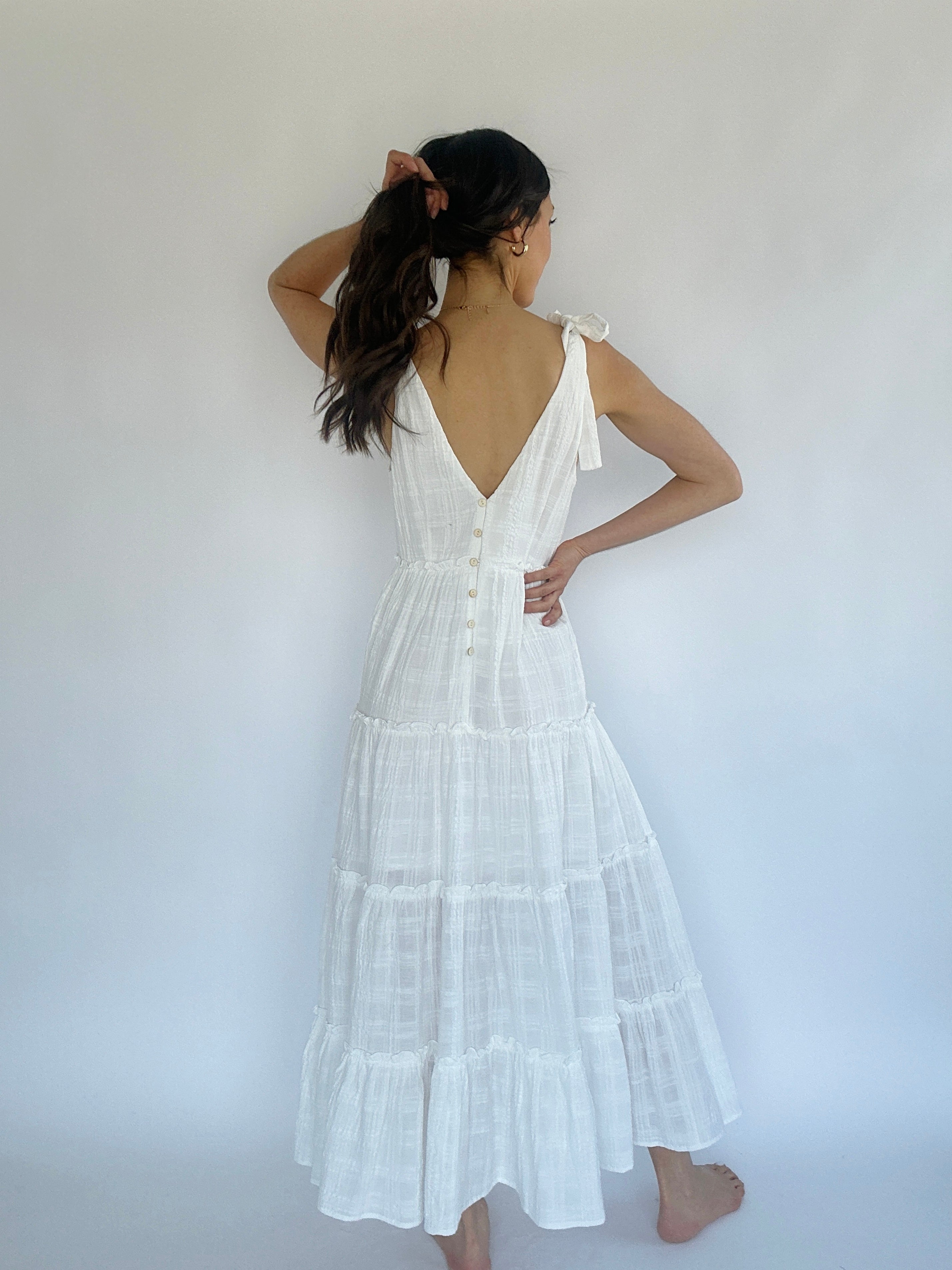 Ventura Midi Dress Back