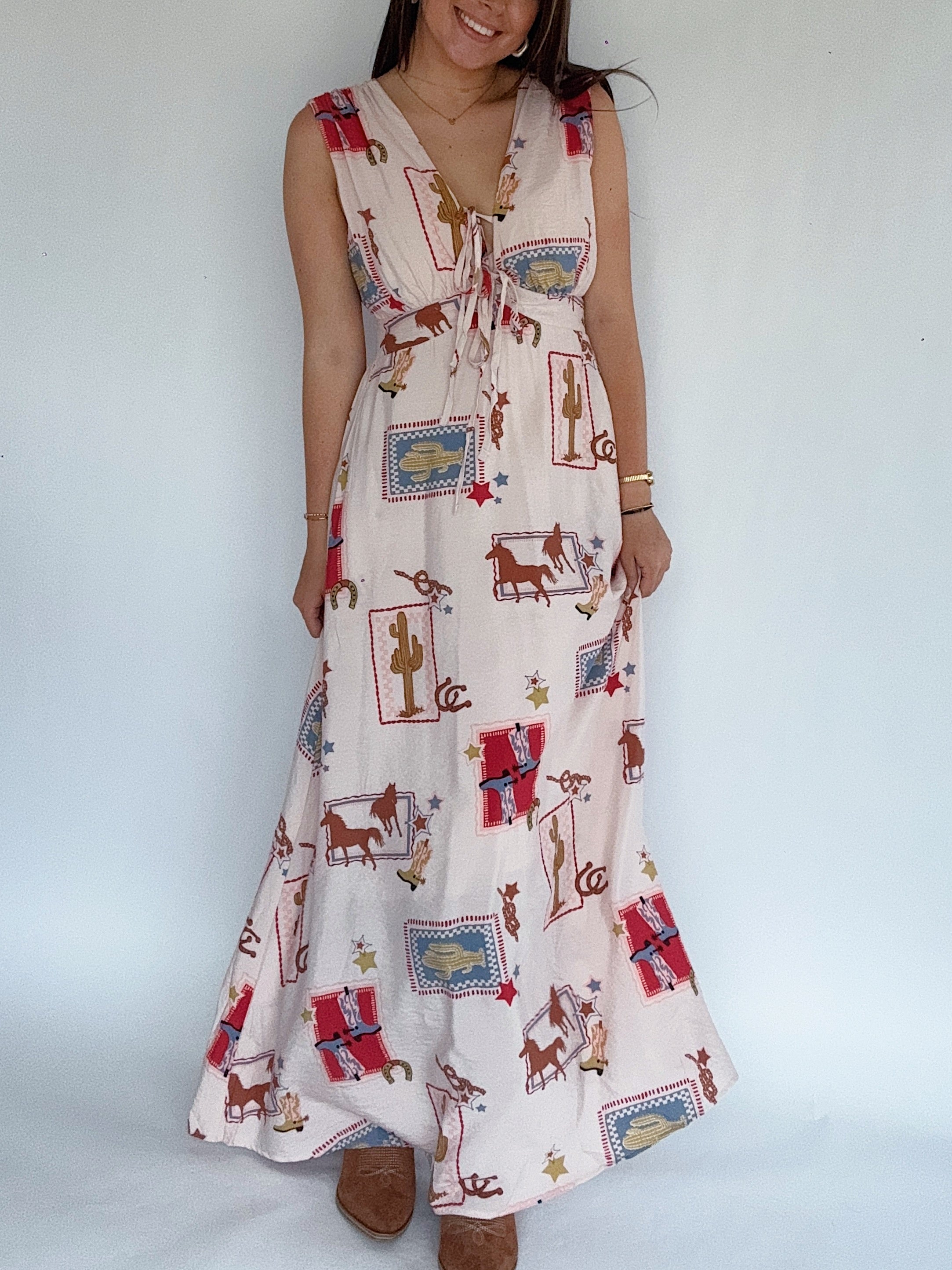 Wild West Maxi Dress